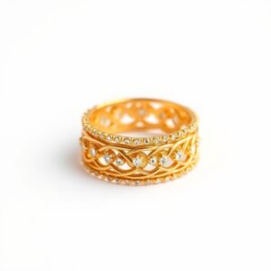 Adjustable Gold Plated Ring