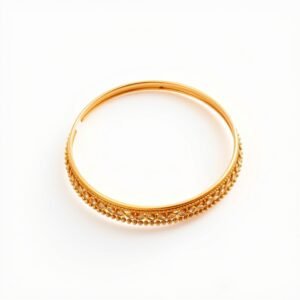 Gold Plated Kada Bangle