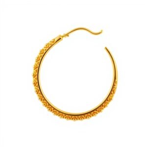 Hoop Earrings Gold Plated