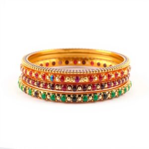Meenakari Bangle Set (4 pcs)