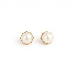 Pearl Stud Earrings