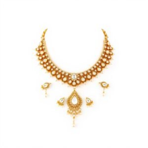 Polki Bridal Necklace Set